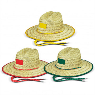 Wide Brim Straw Hat - 119576-0